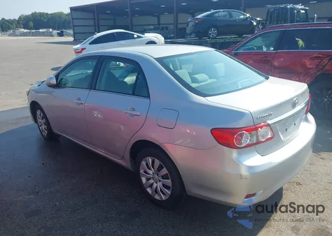 2013 Toyota Corolla Le из США, поврежденный, VIN 2T1BU4EE2DC069017